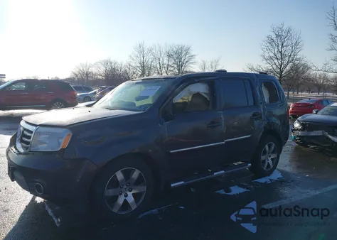 2012 Honda Pilot Touring from USA, damaged, VIN 5FNYF4H96CB024529